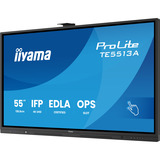 iiyama ProLite TE5513A-B3AG 54.6" 4K Ultra HD touchscreen monitor Zwart, 1x DisplayPort, 2x HDMI, 3x USB-C, 5x USB-A, 2x RJ-45, WiFi-6E, BT 5.0, Android