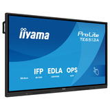 iiyama Prolite TE6513A-B2AG 64.5" 4K Ultra HD Public Display Zwart, HDMI, DisplayPort, Audio, LAN, USB, WiFi-6E, Bluetooth 5.0, Android, Touch