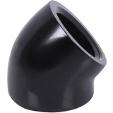 Alphacool Eiszapfen L-Verbinder 45°       bk verbinding Zwart
