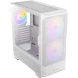 Antec NX416L-W midi tower behuizing Wit | 1x USB-A | 1x USB-C | Window