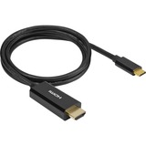 Corsair USB-C > HDMI kabel Zwart, 1 meter