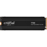 Crucial T700 Heatsink 2 TB SSD Zwart, CT2000T700SSD5, PCIe 5.0 x4, NVMe 2.0, M.2 2280