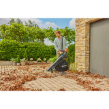 GARDENA Stofzuiger/-blazer PowerJet Collect bladzuiger / bladblazer Grijs/zwart, 18V P4A-accu en oplader inbegrepen