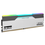 KLEVV 32 GB DDR5-6200 (2x 16 GB) Kit werkgeheugen Wit/zwart, KD5AGUA80-62B320P, CRAS V RGB ROG, XMP 3.0, EXPO