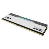 KLEVV 32 GB DDR5-6200 (2x 16 GB) Kit werkgeheugen Wit/zwart, KD5AGUA80-62B320P, CRAS V RGB ROG, XMP 3.0, EXPO