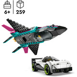 LEGO LEGO City Jet vs. Car6 Constructiespeelgoed 