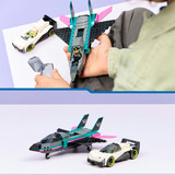 LEGO LEGO City Jet vs. Car6 Constructiespeelgoed 