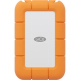 LaCie Rugged Mini 4 TB externe SSD Oranje/zilver, USB-C 3.2 Gen 2x2 (20 Gbit/s)