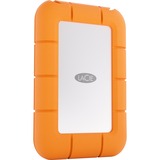 LaCie Rugged Mini 4 TB externe SSD Oranje/zilver, USB-C 3.2 Gen 2x2 (20 Gbit/s)