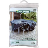 Nature Tuinmeubelafdekhoes voor rechthoekige tafel en stoelen afdekking Grijs