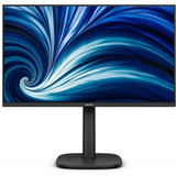 Philips 24B2N3200J 23.8" monitor Zwart, 120 Hz, VGA, HDMI, DisplayPort, Audio, USB-hub