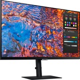 Samsung LS27B800PXUXEN 27" 4K UHD monitor Zwart, HDMI, DisplayPort, 3x USB-A 3.2, USB-C, VESA DisplayHDR 400