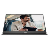 AOC 16T20E2 15.6" monitor Zwart, 1x Mini HDMI, 1x USB-C, Audio