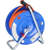 Brennenstuhl Garant CEE 2 IP44 Kabelhaspel van speciale kunststof, 25m RN-kabel Blauw/oranje, 25m RN-kabel