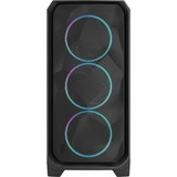 Fractal Design Meshify 3 XL RGB Light Tint big tower behuizing Zwart | 2x USB-A | 1x USB-C | RGB | Tempered Glass