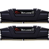 G.Skill 64 GB DDR4-4400 Kit werkgeheugen Zwart, F4-4400C19D-64GVK, Ripjaws V, XMP