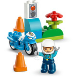 LEGO LEGO DUPLO Blue Police Motorcycle Constructiespeelgoed 