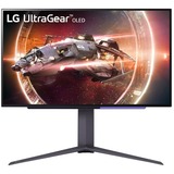 LG UltraGear OLED 27GS95QE-B 26.5" gaming monitor Zwart, 2x HDMI, DisplayPort, 2x USB-A, USB-B, 240 Hz