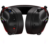 MCHOSE S9 Pro Wireless  over-ear gaming headset Zwart/rood, PC / laptop / Playstation / Switch / Smartphone, 2.4G / Bluetooth / Wired / Type-C	
