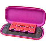 PowerA Dunne beschermhoes voor Nintendo Switch 2 - Mario en vrienden tas Lichtrood