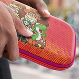 PowerA Dunne beschermhoes voor Nintendo Switch 2 - Mario en vrienden tas Lichtrood