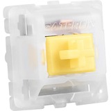 Gateron Cap V2 Milky-Yellow Switch-Set keyboard switches