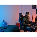 Trust GXT 709 Luminus RGB-gamingbureau gaming desk Zwart