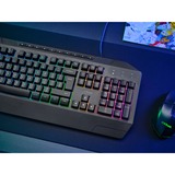 Trust GXT 836 Evocx RGB gaming toetsenbord Zwart, US lay-out (QWERTY), Membraan, 100%, RGB