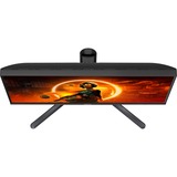 AOC Q27G3XMN/BK 27" gaming monitor Zwart/rood, 2x HDMI, 1x DisplayPort, 180 Hz