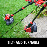 EINHELL GE-CT 18/25 Li-Solo Accu Grastrimmer Rood/zwart, Accu en oplader niet inbegrepen