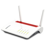 FRITZ! Box 6850 4G Edition International router Wit/rood, Mesh Wi-Fi, 4G/3G