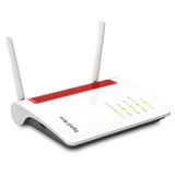 FRITZ! Box 6850 4G Edition International router Wit/rood, Mesh Wi-Fi, 4G/3G