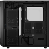 Fractal Design Focus 2 RGB TG Clear Tint midi tower behuizing Zwart | 2x USB-A | RGB | Window