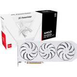 PowerColor Radeon RX 9070 XT Hellhound Spectral White 16GB GDDR6 grafische kaart Wit, RDNA4, GDDR6, 3x DisplayPort, 1x HDMI