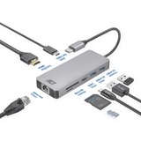 ACT Connectivity USB-C 4K docking station Aluminium, USB-C, HDMI, LAN
