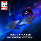 ASUS ROG Strix G16 G614PP-RV046W 16"  gaming laptop Grijs/zwart | R9 8940HX | RTX 5070 | 16 GB | 1 TB SSD