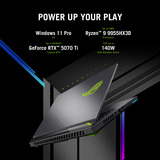 ASUS ROG Strix G16 G614PP-RV046W 16"  gaming laptop Grijs/zwart | R9 8940HX | RTX 5070 | 16 GB | 1 TB SSD