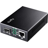 Cudy MC220 Gigabit Ethernet Media Converter mediaconverter Zwart
