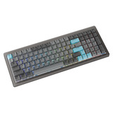 Ducky Cushion 98 RGB mechanisch gaming toetsenbord Zwart, US lay-out (QWERTY), 96%, RGB, PBT Cherry, USB-C / 2,4 GHz / Bluetooth
