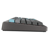 Ducky Cushion 98 RGB mechanisch gaming toetsenbord Zwart, US lay-out (QWERTY), 96%, RGB, PBT Cherry, USB-C / 2,4 GHz / Bluetooth