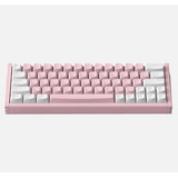 Iqunix EZ63 Pink Magnetic Switch Gaming HE Keyboard Wit, US lay-out (QWERTY), Gateron Magnetic Jade Pro, 60%, RGB, Double Shot PBT Keycaps