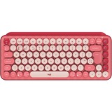 Logitech POP Keys - HEARTBREAKER, toetsenbord Lichtrood/wit, US-International, GX Brown, Bluetooth