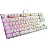 Sharkoon PureWriter TKL RGB mechanisch gaming toetsenbord Wit, US lay-out (QWERTY), Kailh Blue, 80% (TKL)	, RGB leds