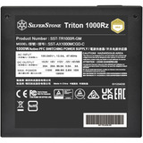 SilverStone Triton 1000Rz modulaire 1000 watt voeding  Zwart, 1x 12V-2x6, 4x PCIe, 1x 12-Pin High Power GPU, 4x PCIe, Kabel-Management
