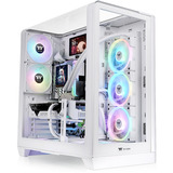 Thermaltake View 390 TG Snow midi tower behuizing Wit | 2x USB-A | 1x USB-C | Tempered Glass