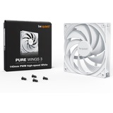 be quiet! Pure Wings 3 PWM high-speed case fan Wit, 140 x 140 x 25 mm