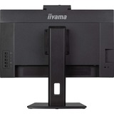 iiyama Prolite XUB2490HSUH-B1 23.8" monitor Zwart, Webcam, VGA, HDMI, DisplayPort, USB, Audio