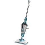 BLACK+DECKER BHSM1610DSM 1600W Steam-mop met SteaMitt, deltavoet en 15 accessoires stoomreiniger Wit/blauwgrijs