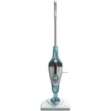 BLACK+DECKER BHSM1610DSM 1600W Steam-mop met SteaMitt, deltavoet en 15 accessoires stoomreiniger Wit/blauwgrijs