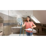 BLACK+DECKER BHSM1610DSM 1600W Steam-mop met SteaMitt, deltavoet en 15 accessoires stoomreiniger Wit/blauwgrijs